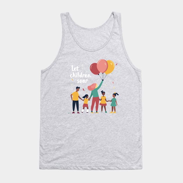 Let Children Soar Tank Top by nefuku